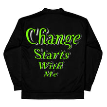 Load image into Gallery viewer, Evolution Movement Unisex Bomber Jacket
