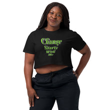 Load image into Gallery viewer, Evolution Movement Women’s crop top