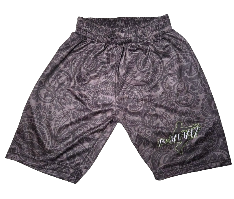 The - MVMNT Paisley workout shorts
