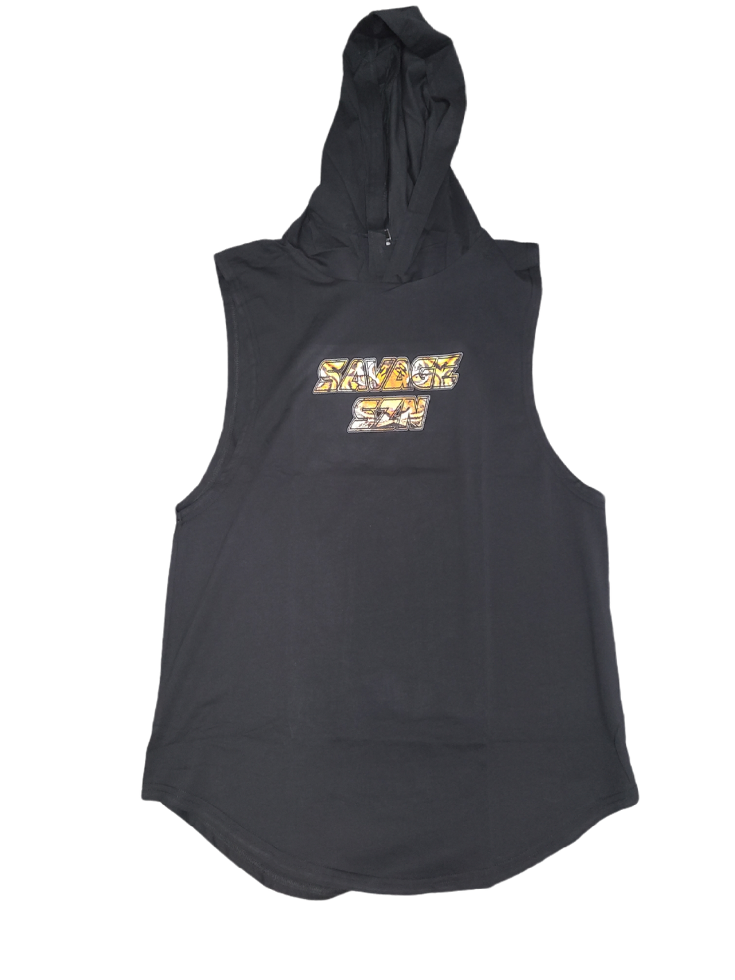 Savage SZN sleeveless hoodie (Tiger King/Queen)