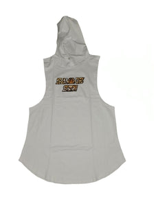 Savage SZN sleeveless hoodie (Tiger King/Queen)